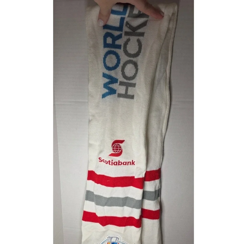 2016 World Cup‎ of Hockey Toronto Knit Scarf Scotiabank NHL Fan Gear